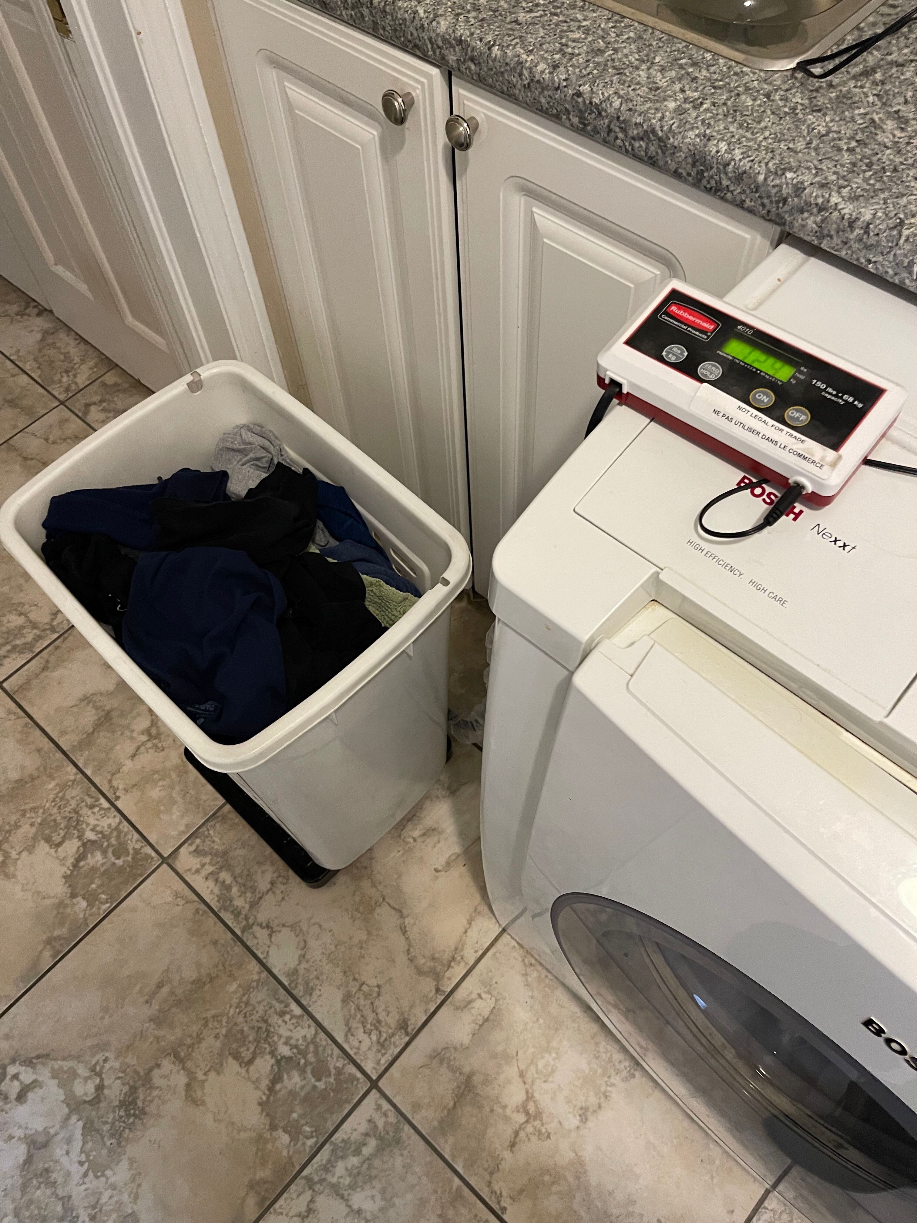 DEHUMIDIFIER SIZING BY WASHING MACHINE LOAD DRY