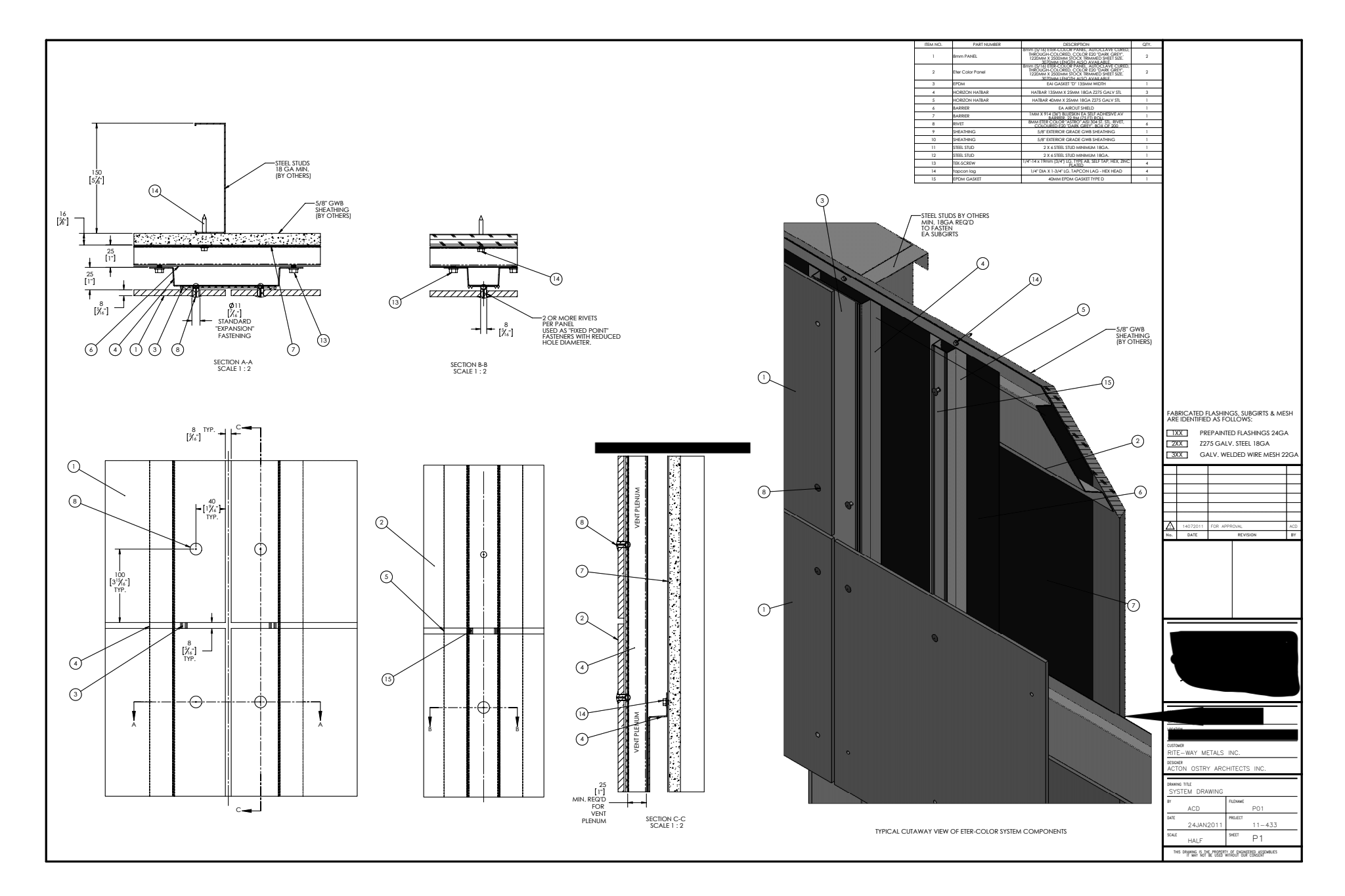 FIBER CEMENT CLADDING DETAILS