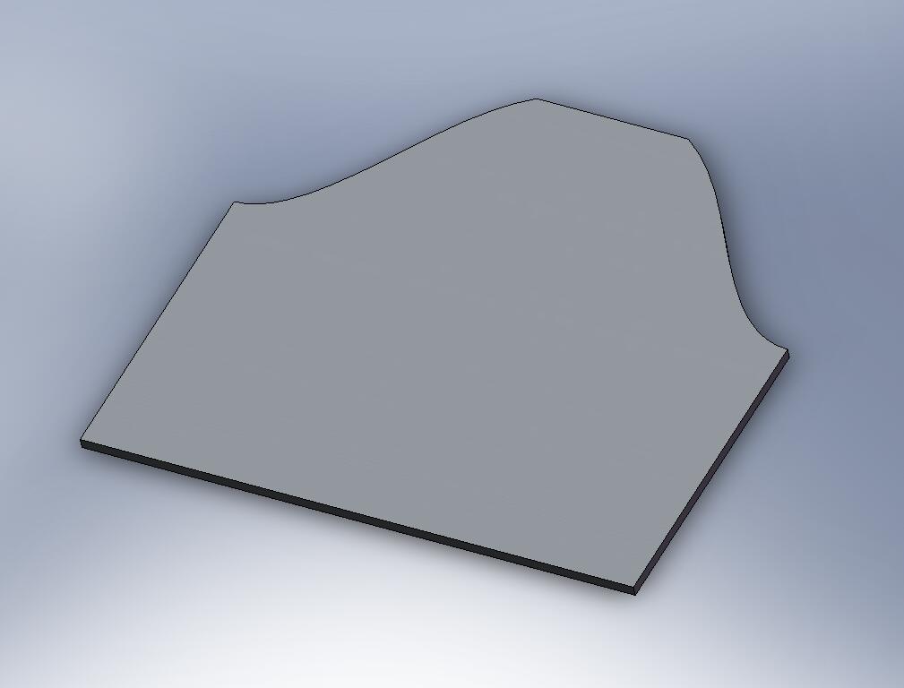 Dummy leg development sent as dxf file and used to laser cut dummy leg stanchion from steel plate. This later rolled into a pipe from