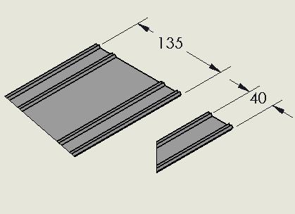 EPDM gasket fits in between fiber cement panel and girt system EPDM gasket fits in between fiber cement panel and girt system