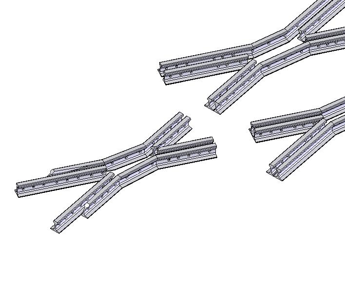 TORCH BENT 136 LB RAILS TORCH BENT 136 LB RAILS